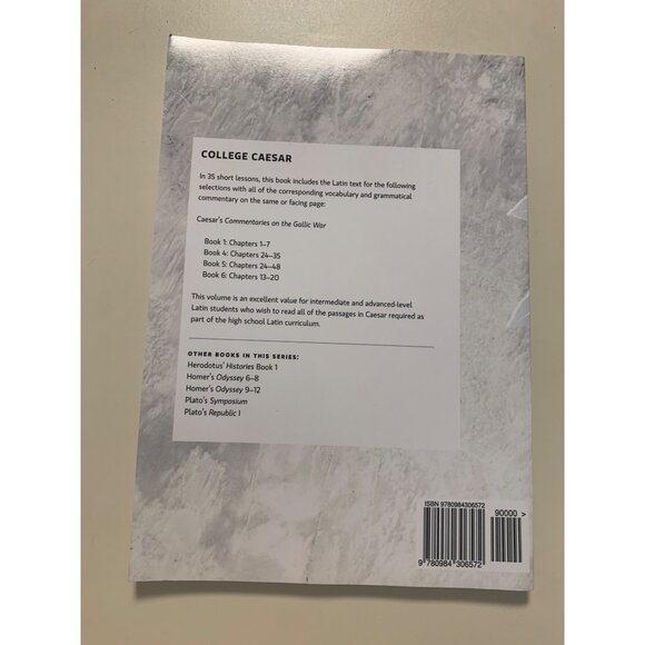College Caesar Latin Text by Geoffrey Steadman Paperback Book LS7 - Picture 2 of 4